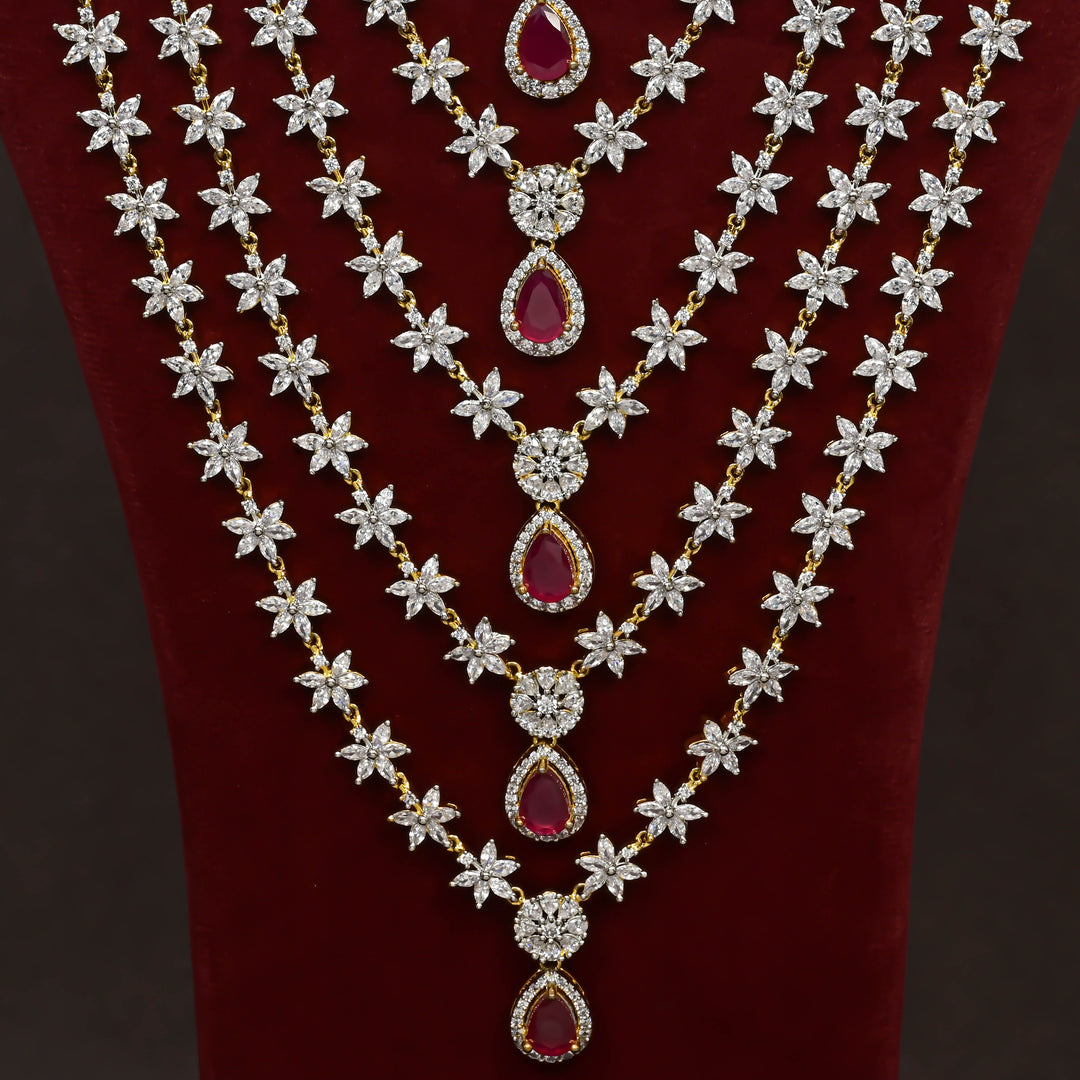 CZ Necklace Set