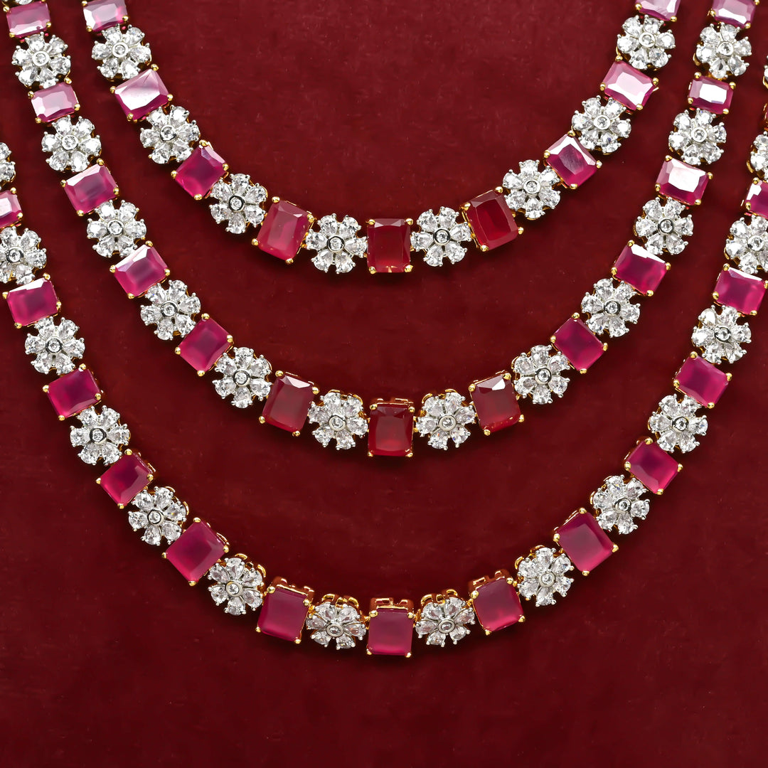 CZ Necklace Set