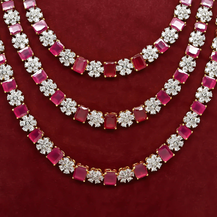 CZ Necklace Set