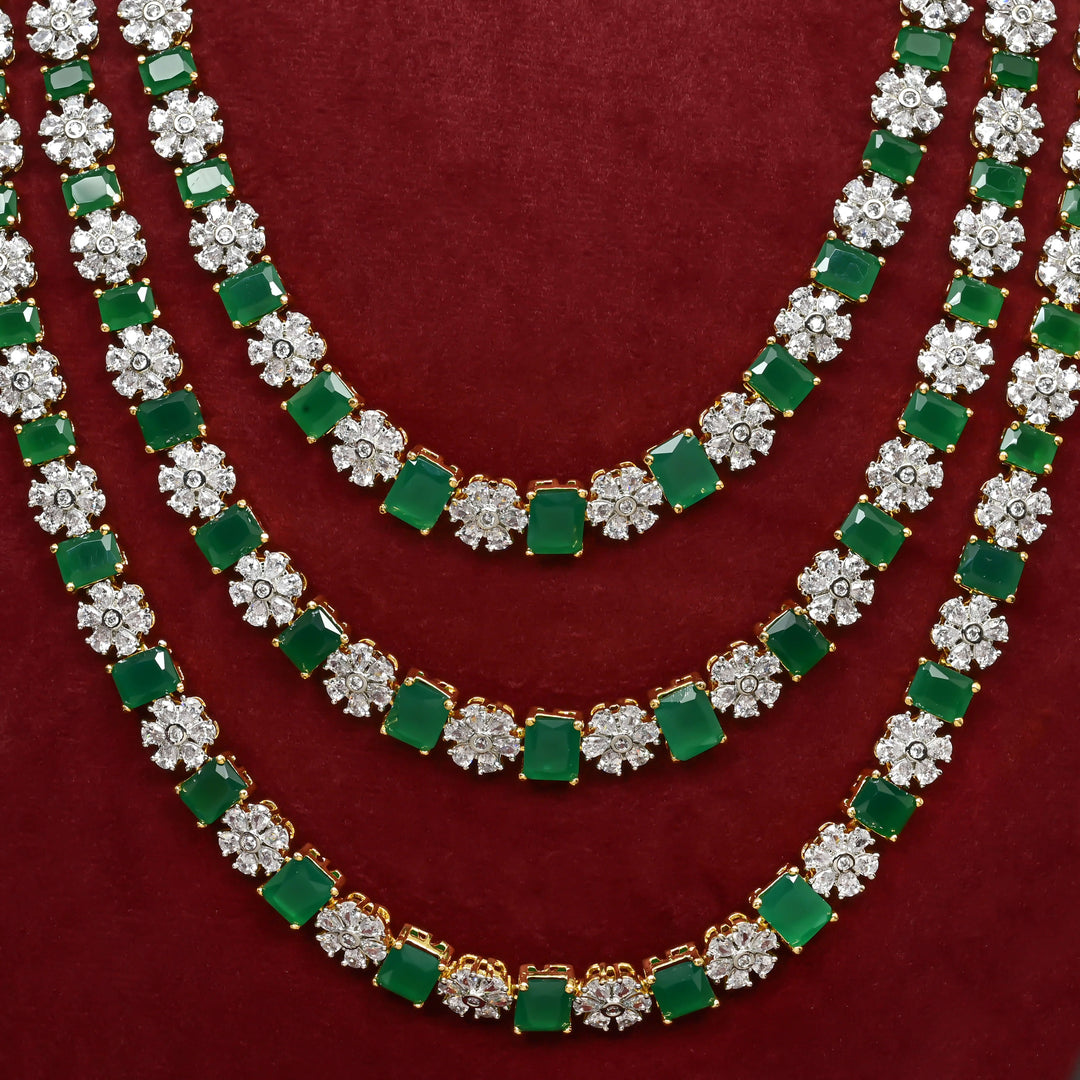 CZ Necklace Set