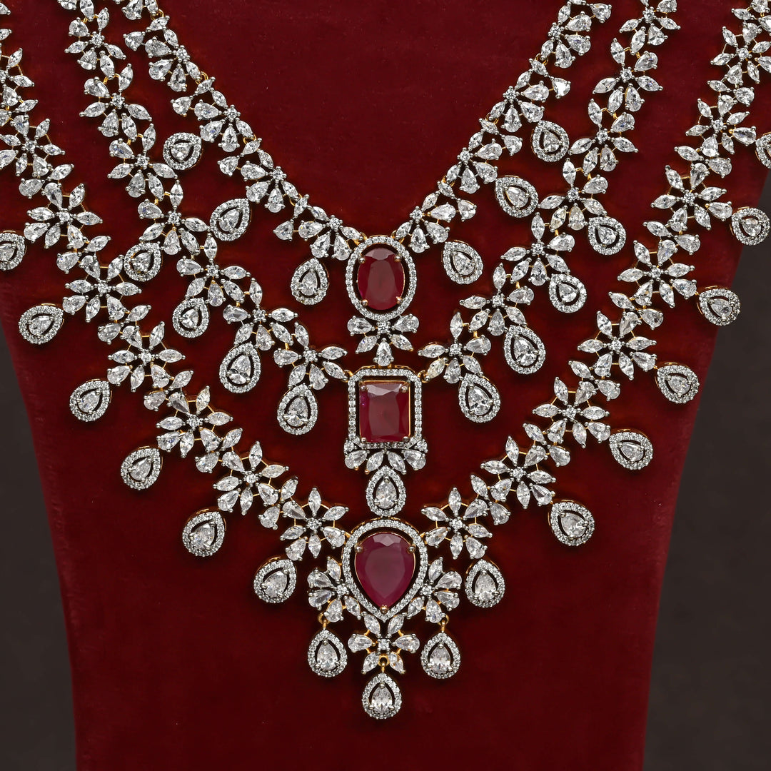 CZ Necklace Set