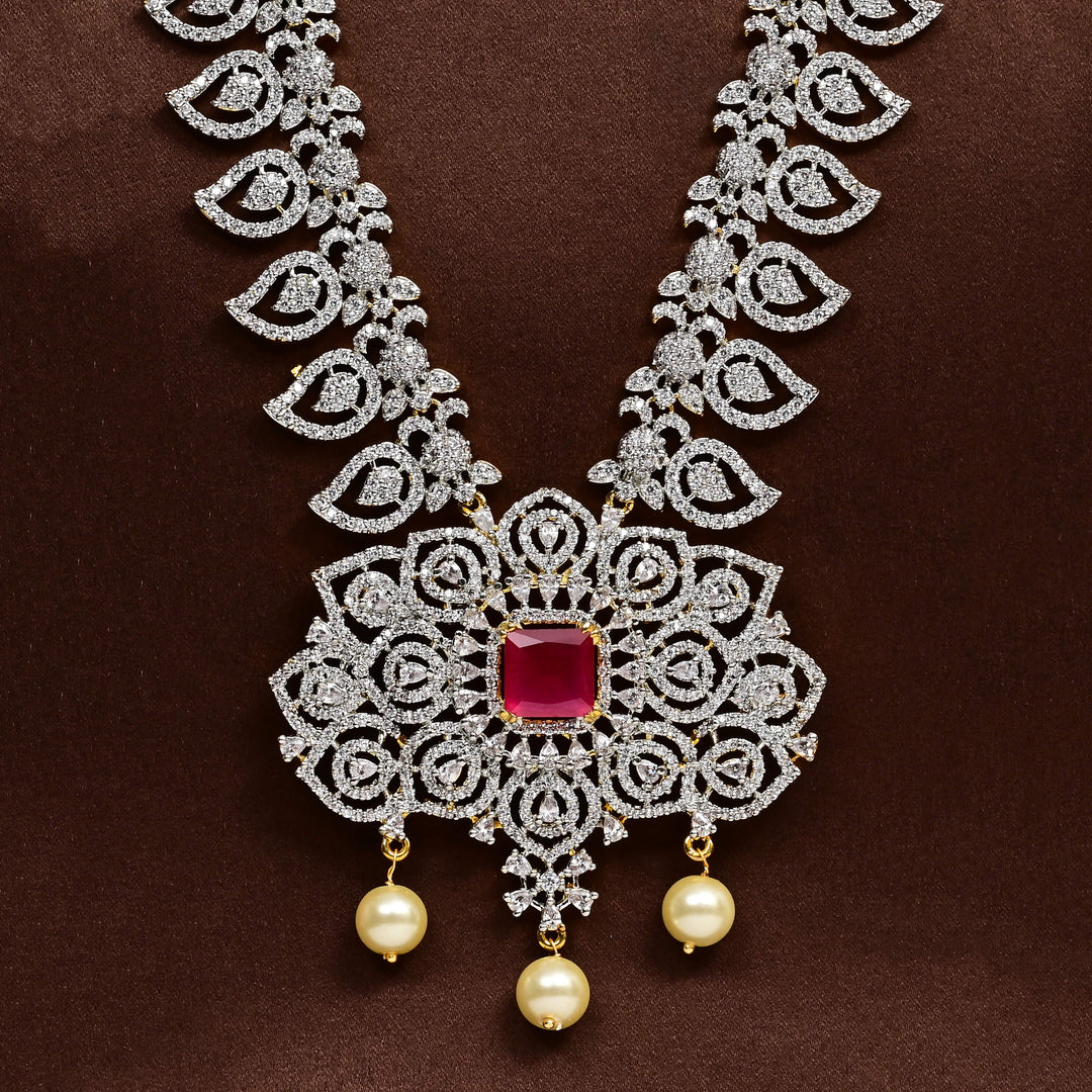 CZ Necklace Set