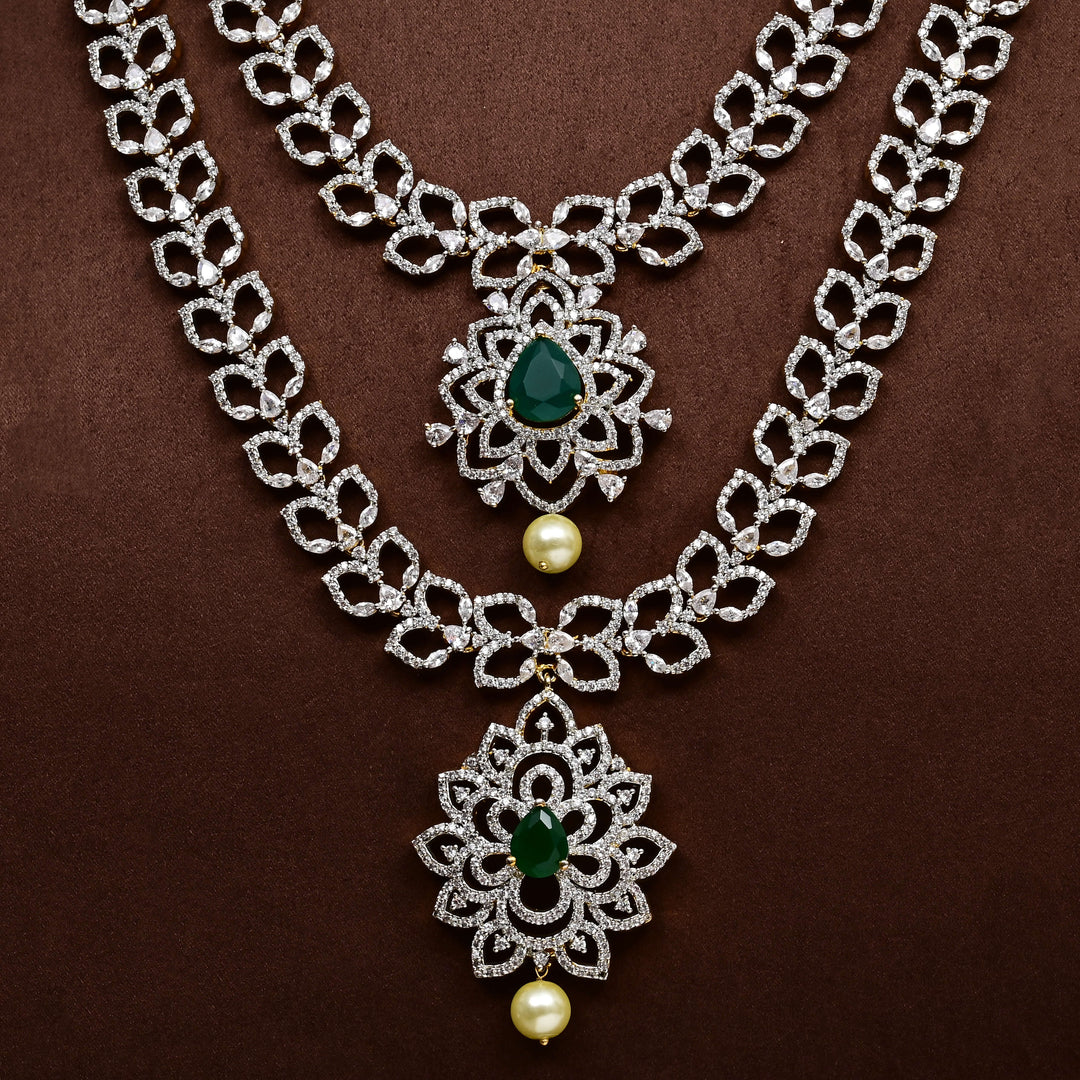 CZ Necklace Set