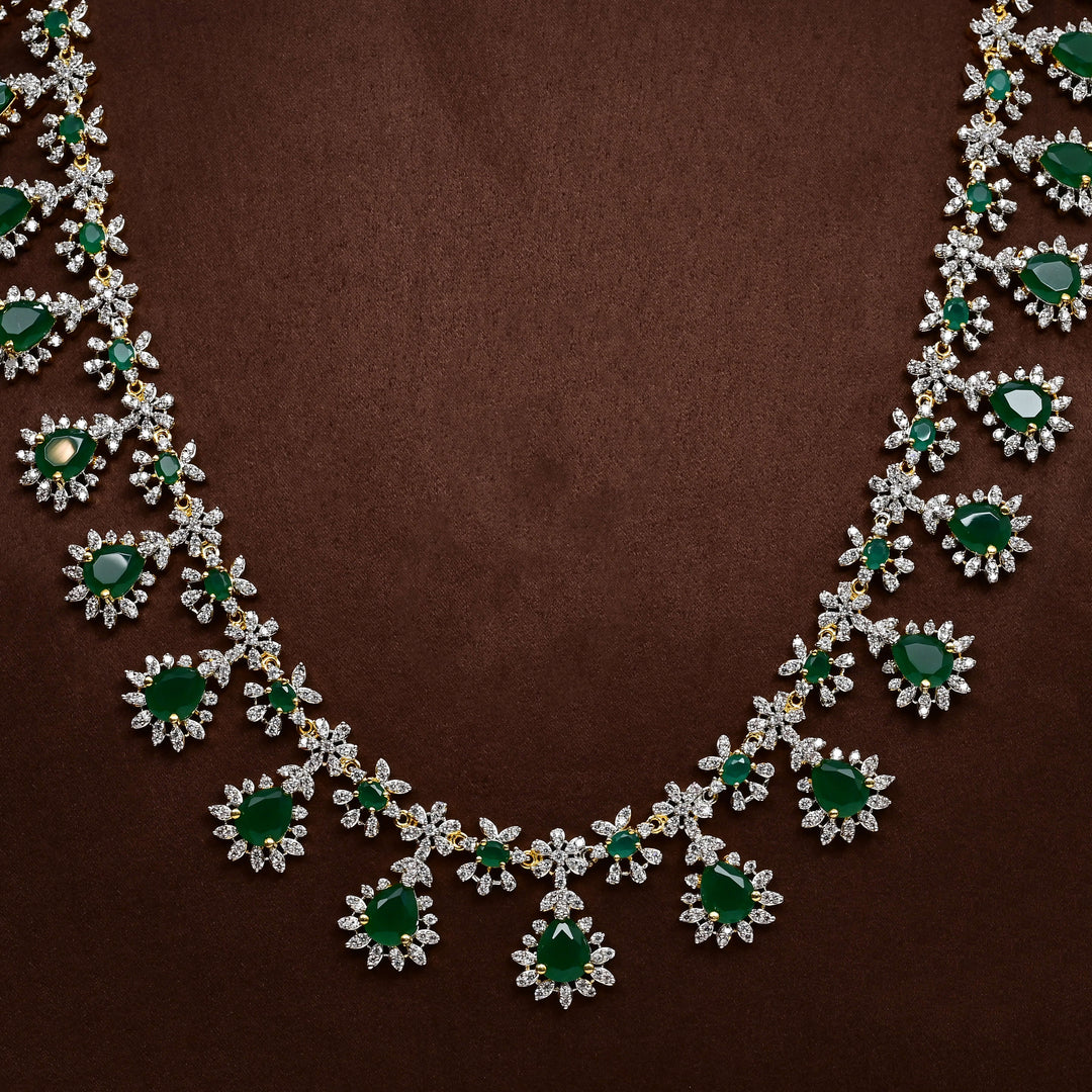 CZ Necklace Set