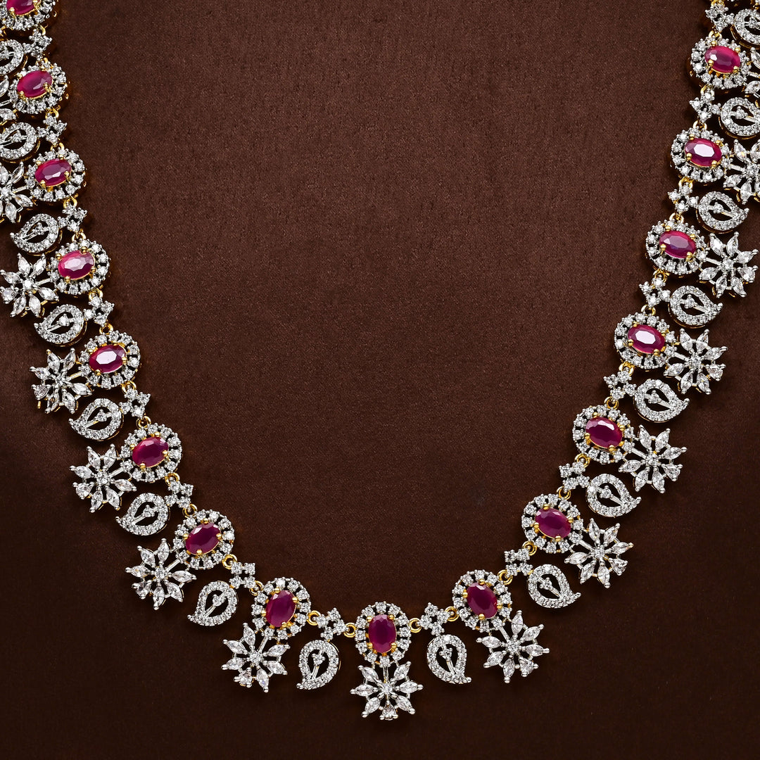 CZ Necklace Set