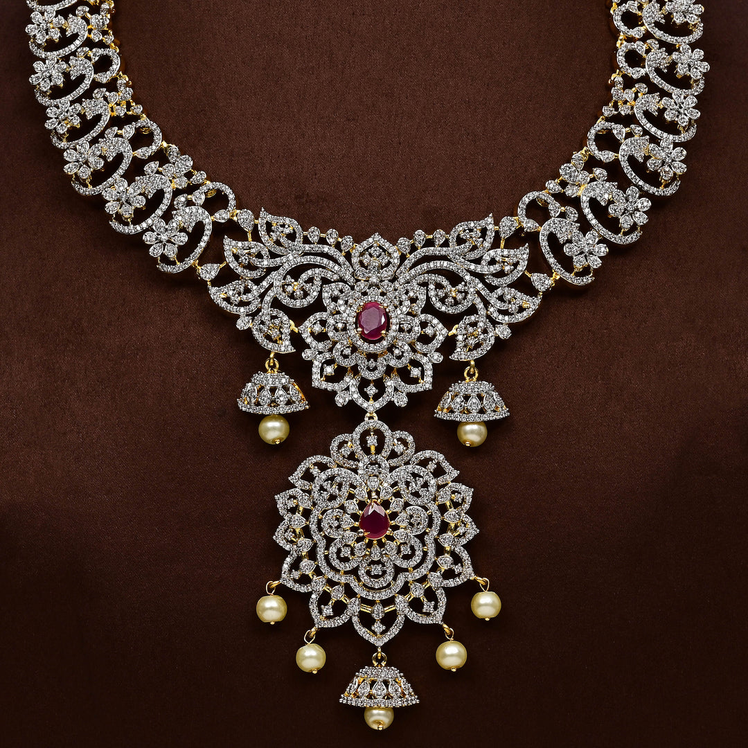CZ Necklace Set