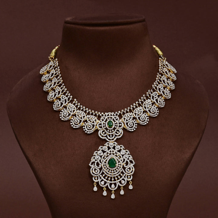 CZ Necklace Set
