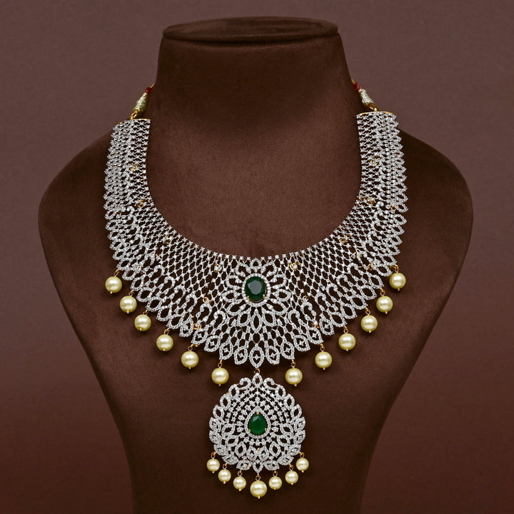 CZ Necklace Set