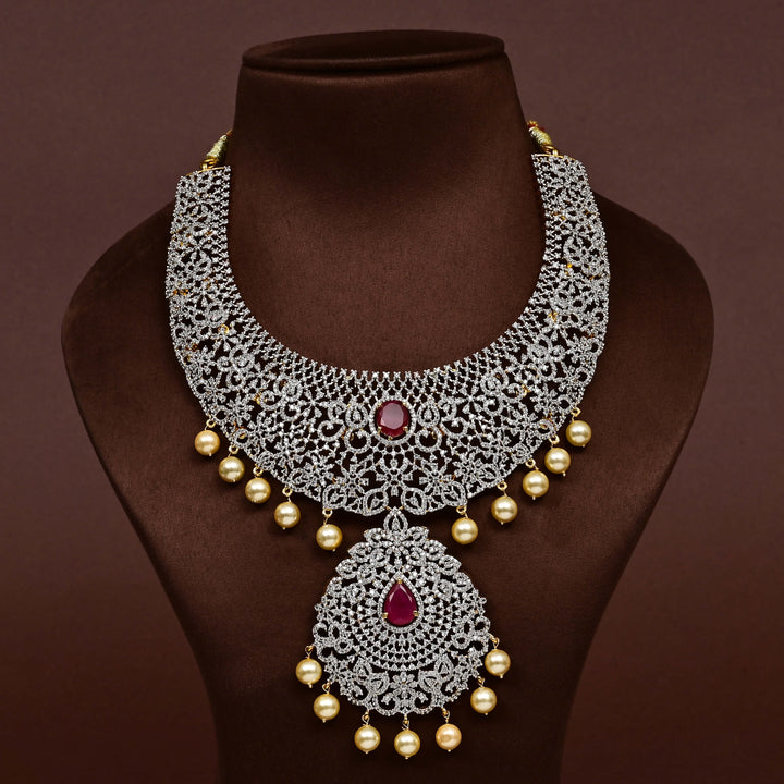 CZ Necklace Set