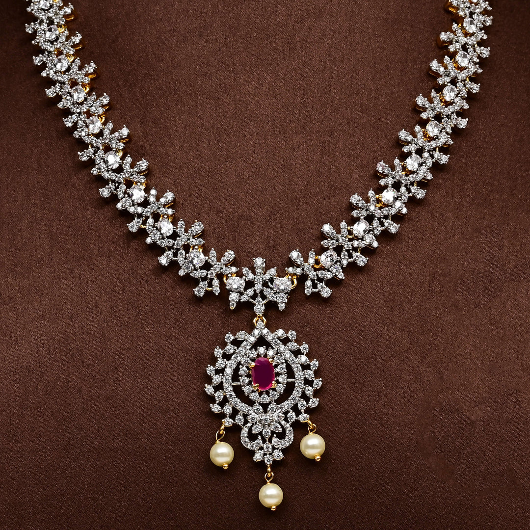 CZ Necklace Set