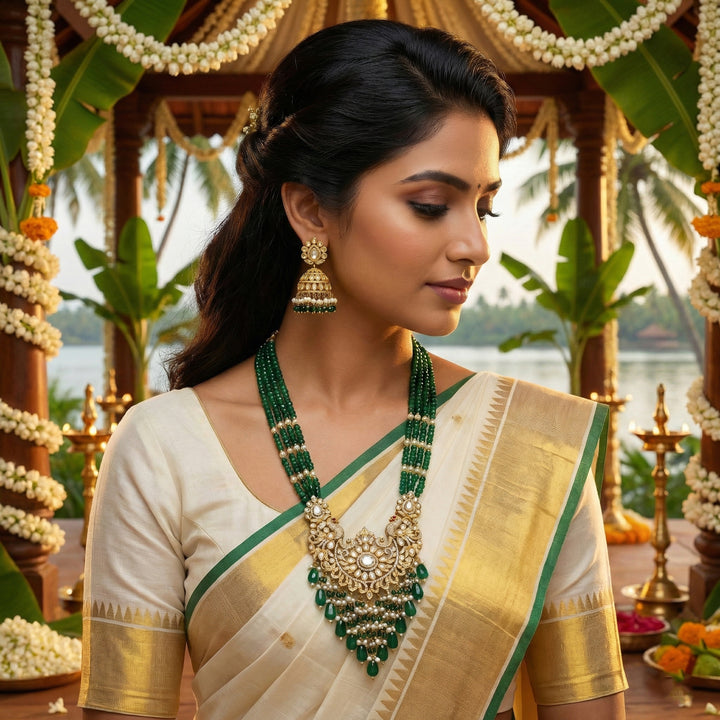 Moissanite Bandhai Mala