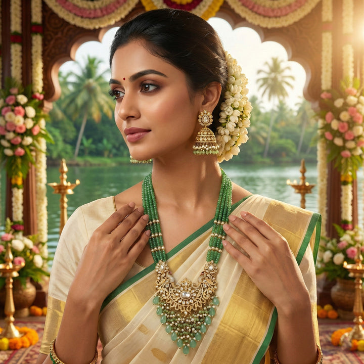 Moissanite Bandhai Mala