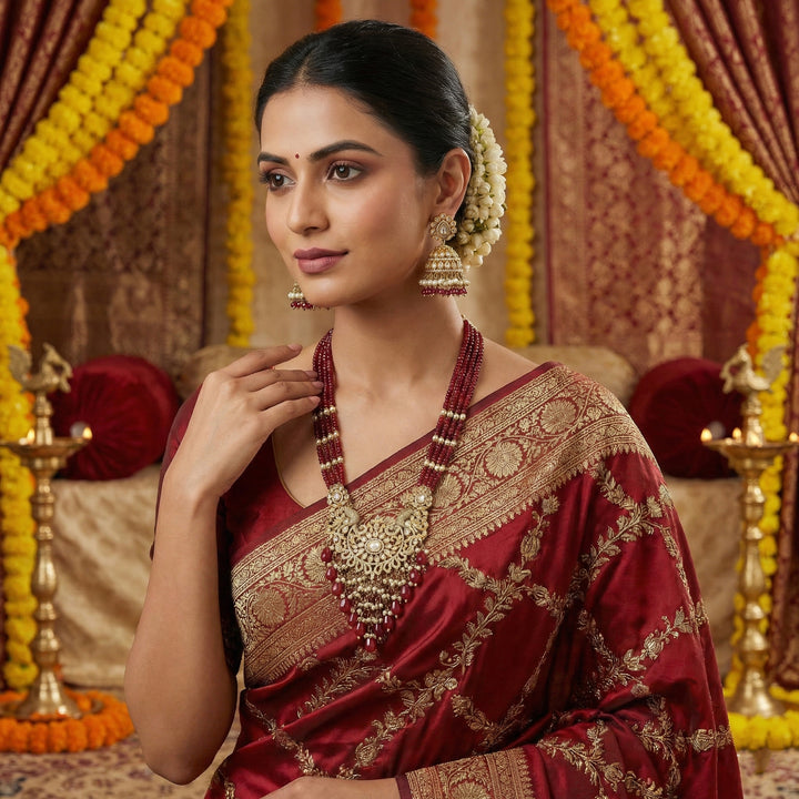 Moissanite Bandhai Mala