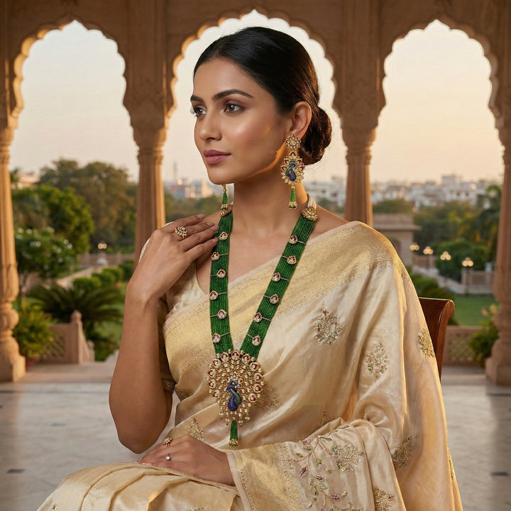 Moissanite Bandhai Mala