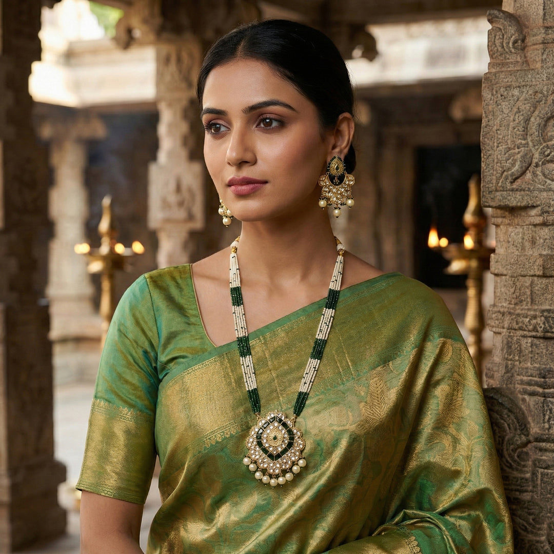 Moissanite Bandhai Mala