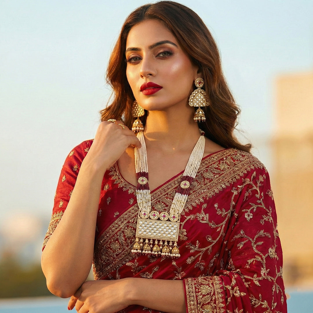 Moissanite Bandhai Mala