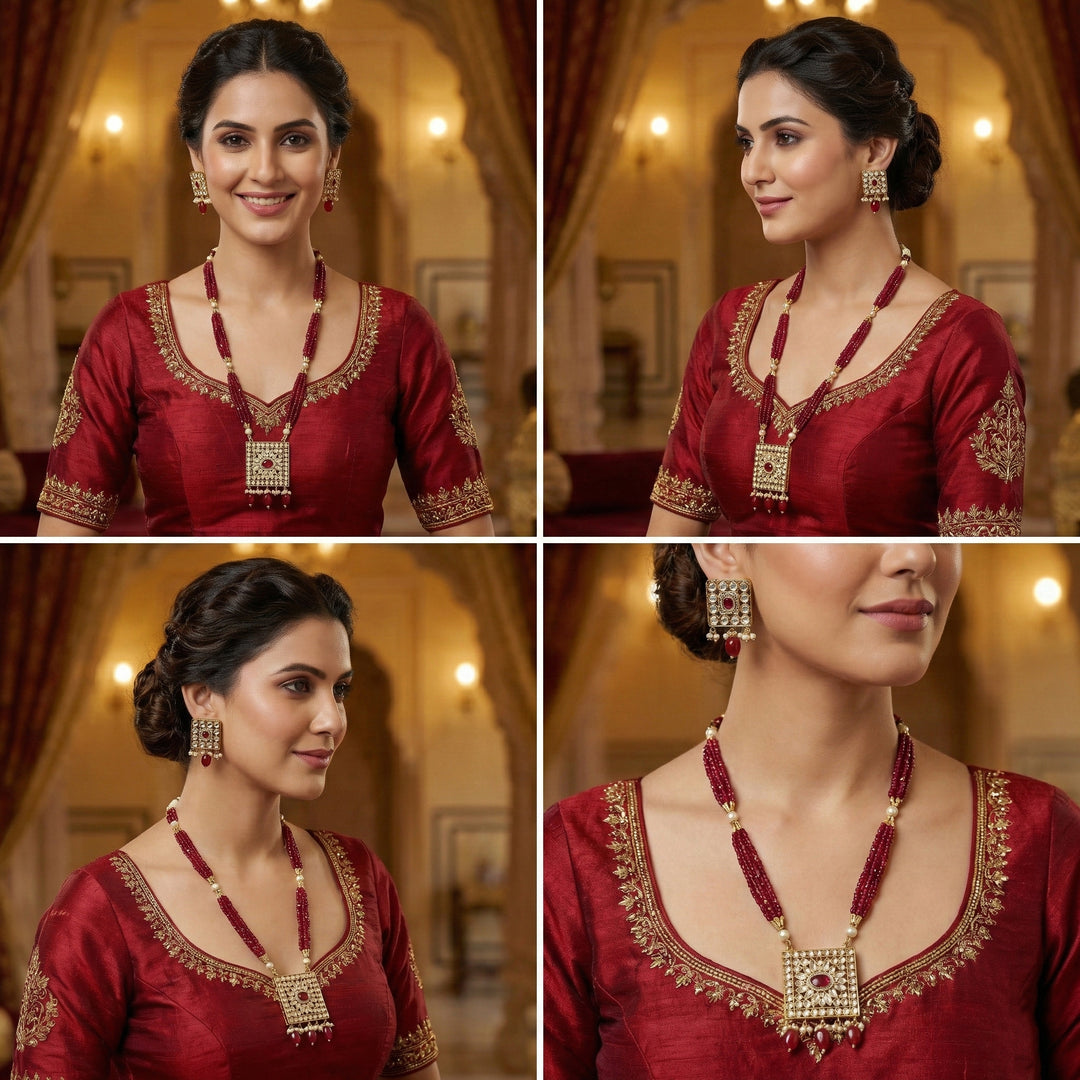 Moissanite Bandhai Mala