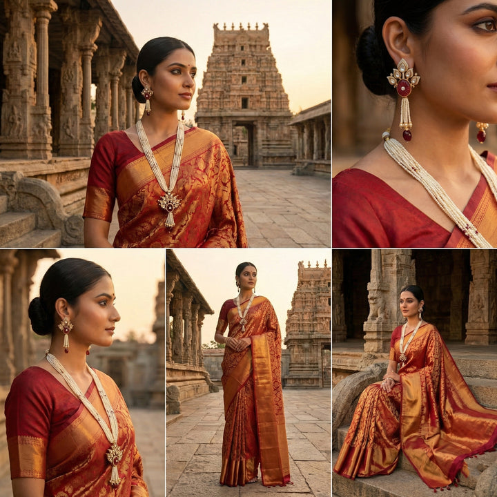 Moissanite Bandhai Mala