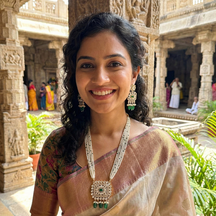 Moissanite Bandhai Mala