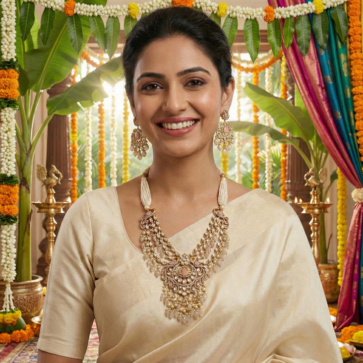 Moissanite Bandhai Mala