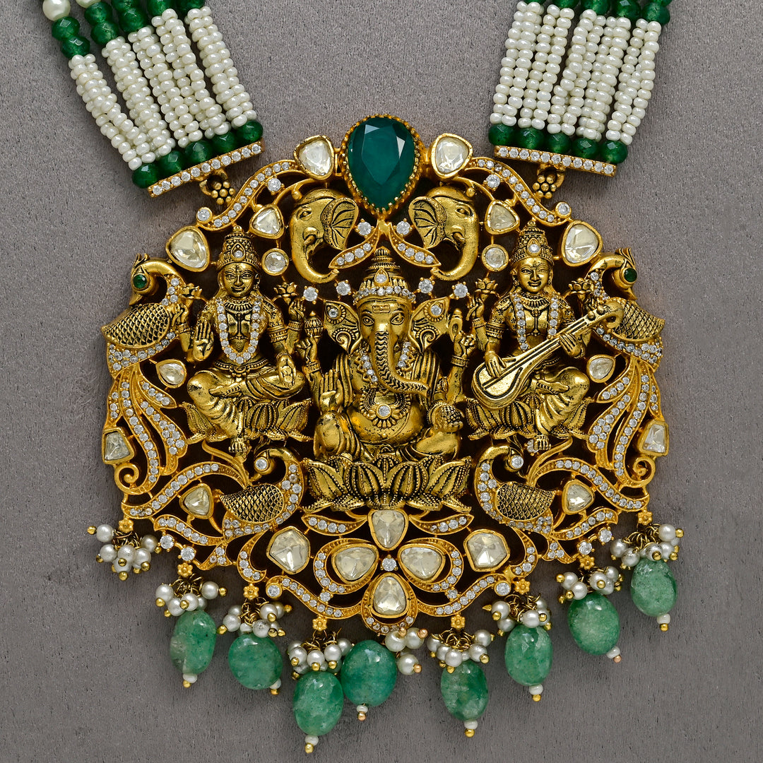 Moissanite Bandhai Mala