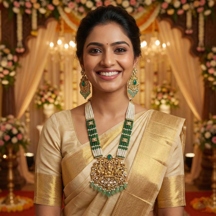 Moissanite Bandhai Mala