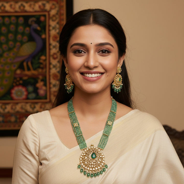 Moissanite Bandhai Mala