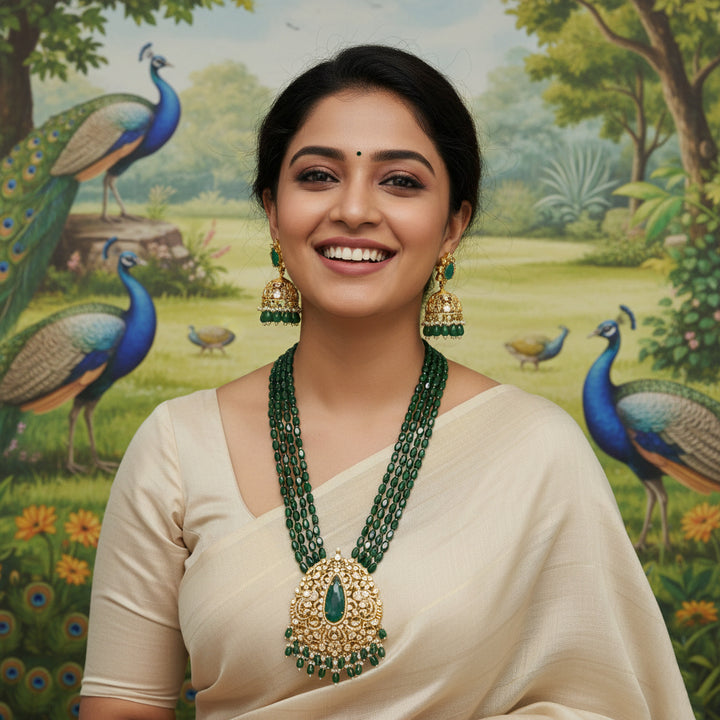 Moissanite Bandhai Mala