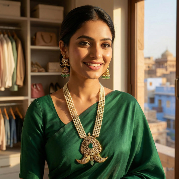 Moissanite Bandhai Mala