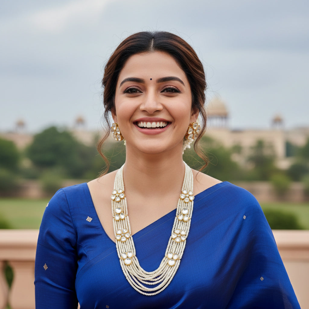 Moissanite Bandhai Mala