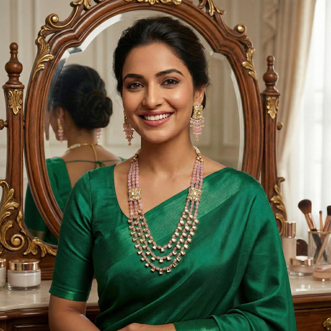 Moissanite Bandhai Mala