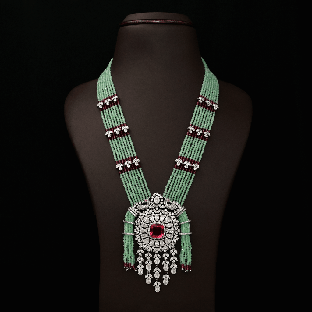 CZ Peacock Bandai Mala Long