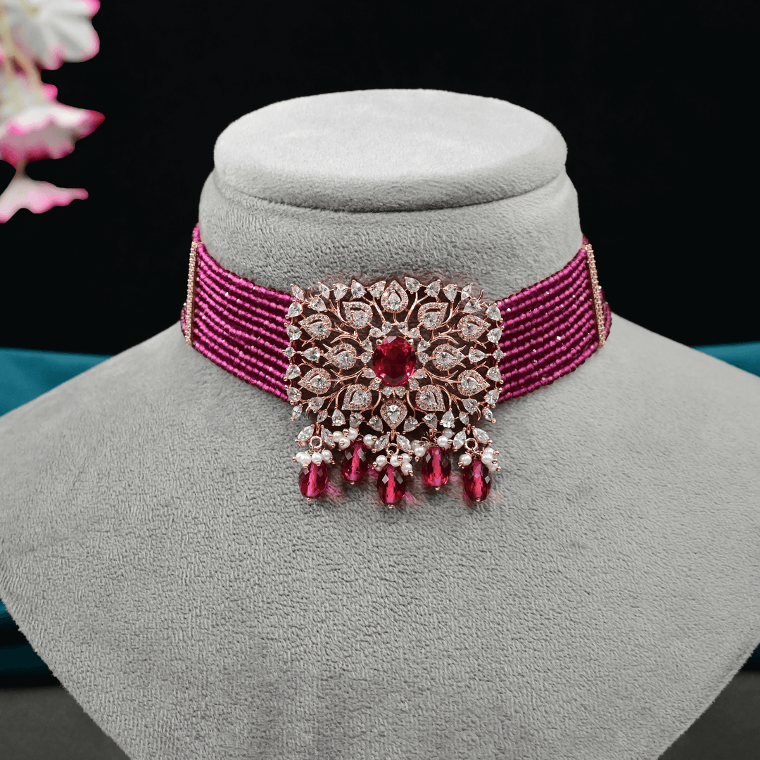 CZ Bandai Mala Choker