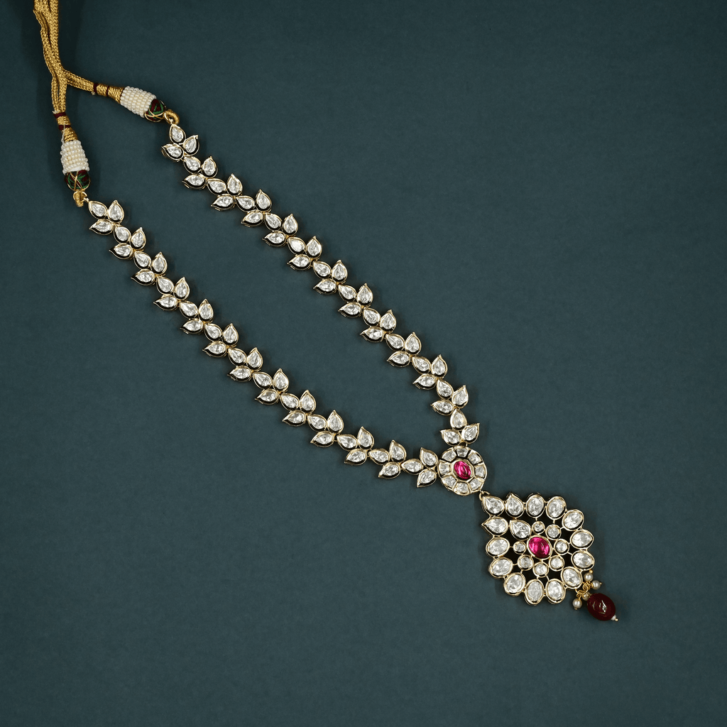Moissanite Long Necklace Set
