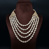 Moissanite 5-Layered Heavy Necklace Set