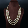 Moissanite 3-Layered Heavy Necklace Set