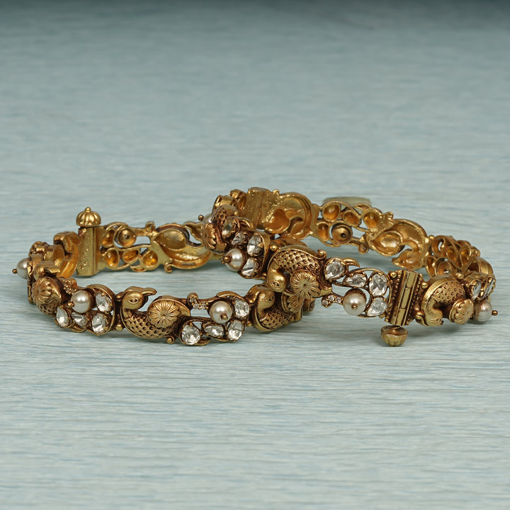 Temple Moissanite Bangles