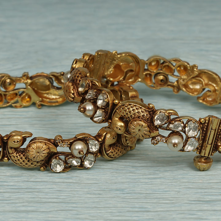 Temple Moissanite Bangles