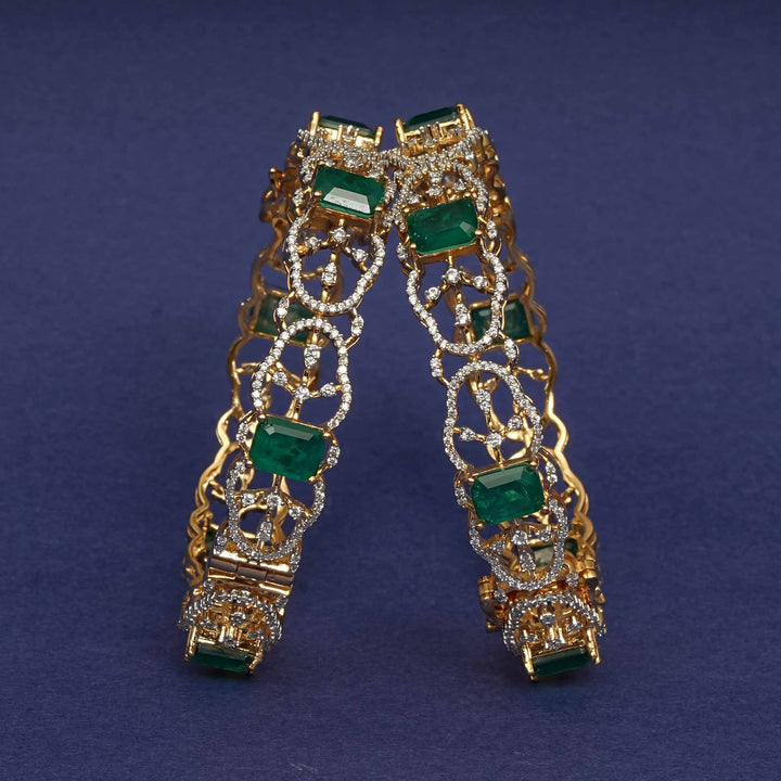 CZ Emerald Bangles