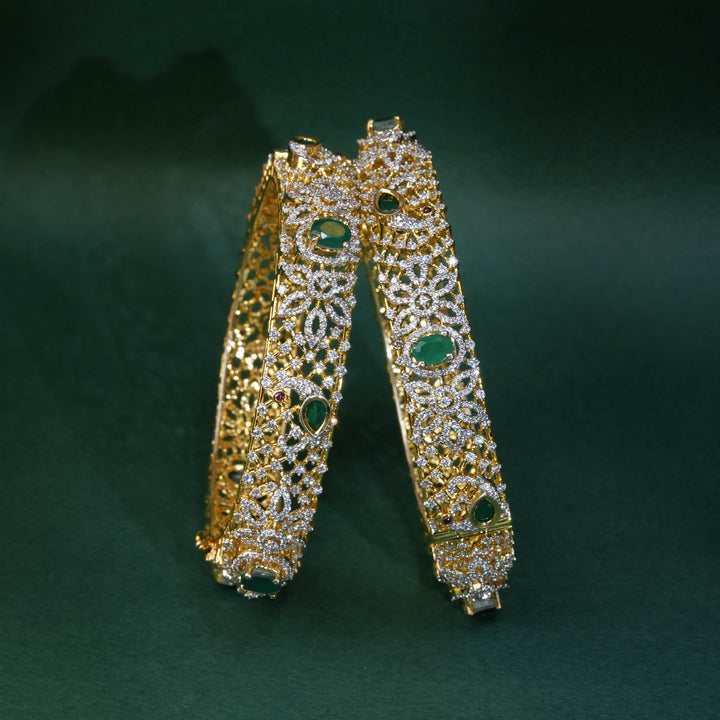CZ Emerald Bangles