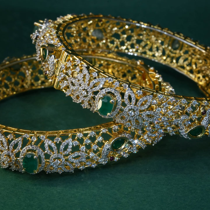 CZ Emerald Bangles