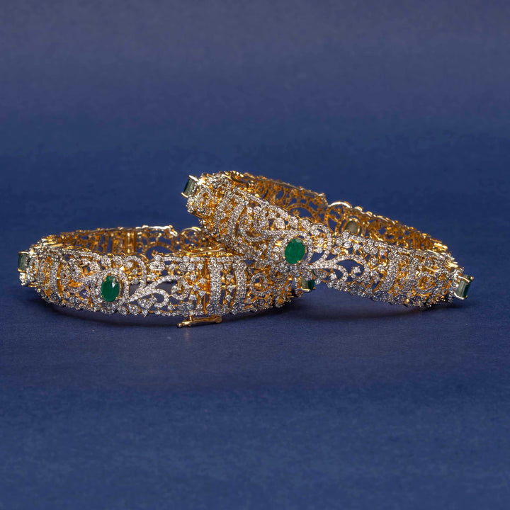 CZ Emerald Bangles
