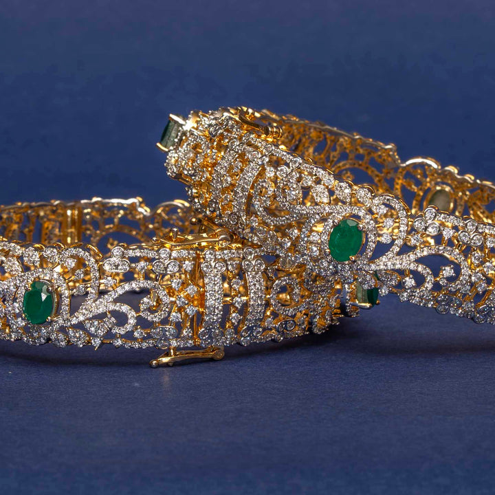 CZ Emerald Bangles