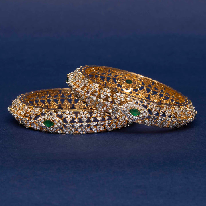 CZ Emerald Bangles