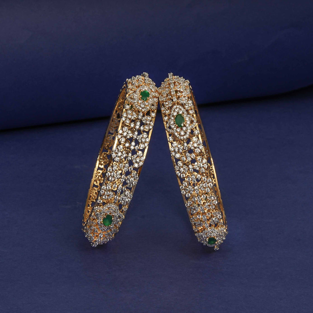 CZ Emerald Bangles
