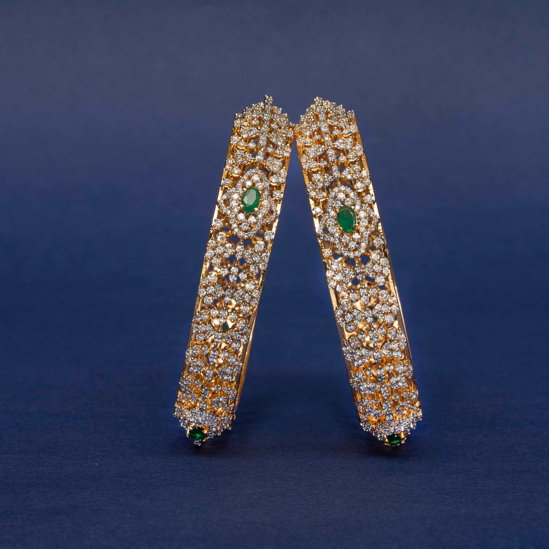 CZ Emerald Bangles