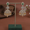 Silver CZ Jhumka