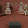 Silver CZ Jhumka