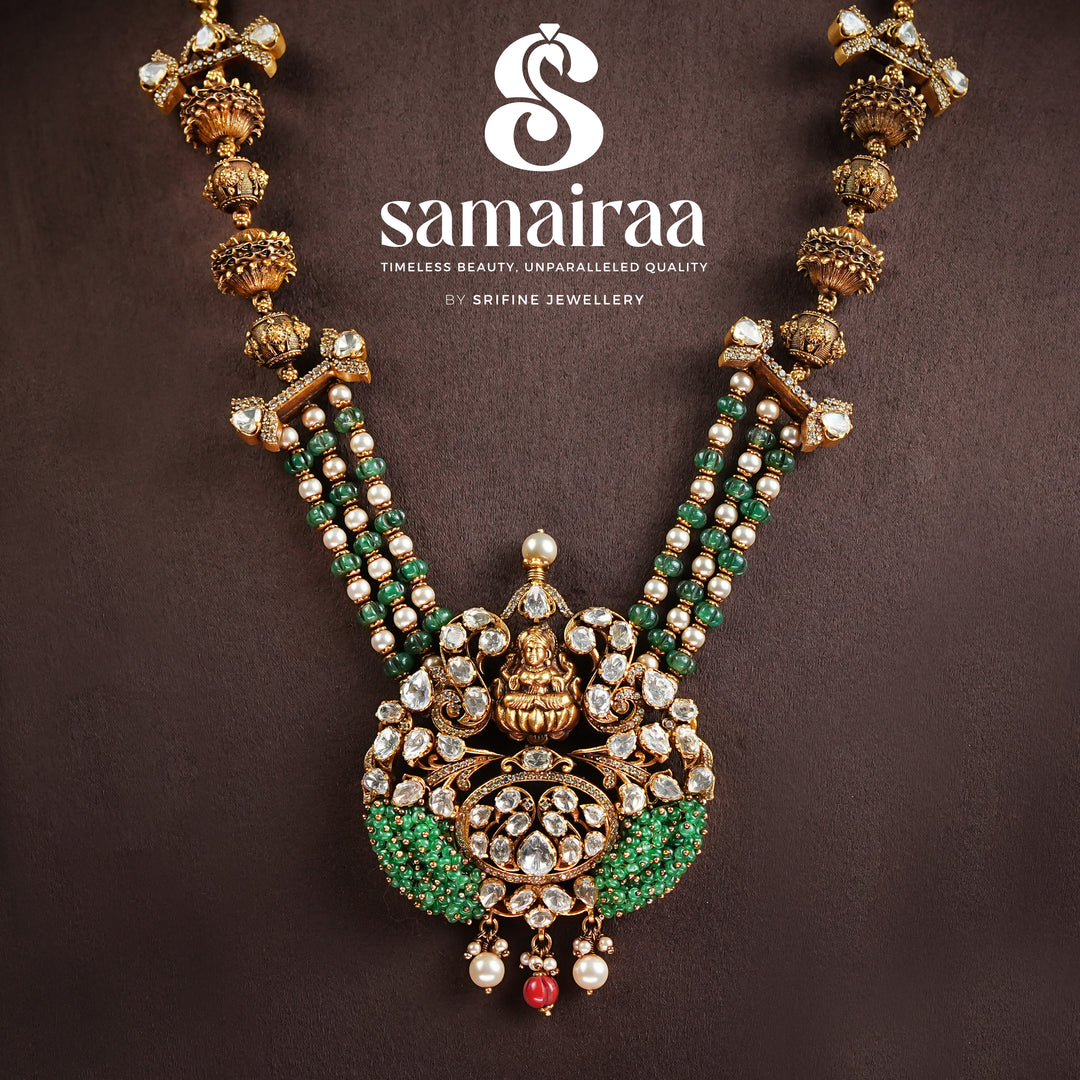 Temple Moissanite Necklace