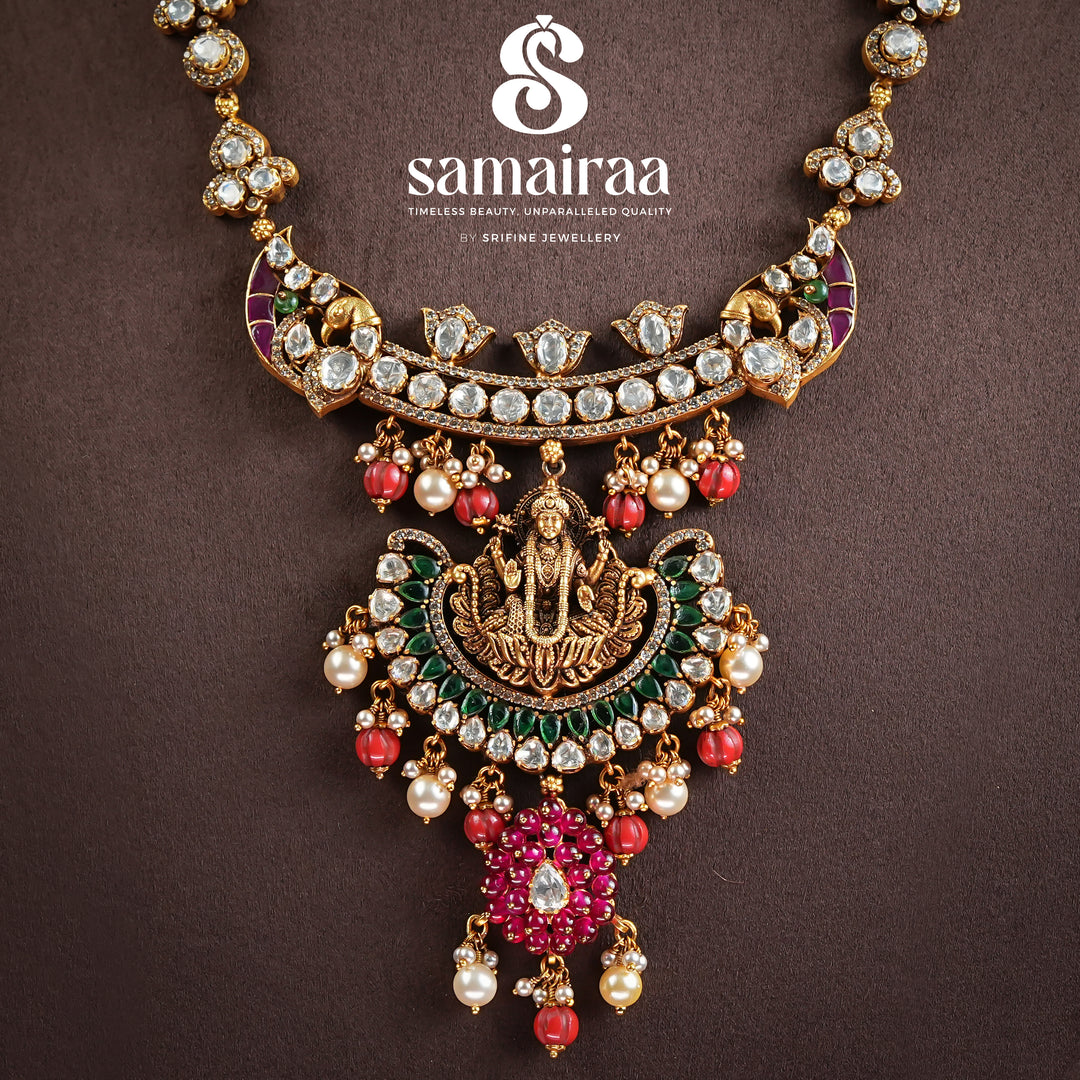 Temple Moissonite Necklace